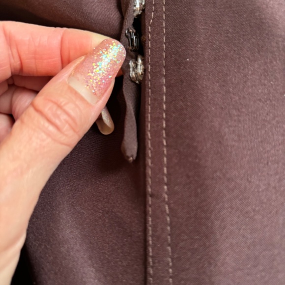 New Brown dress for prom, party, or other occasion NWT - Picture 6 of 6